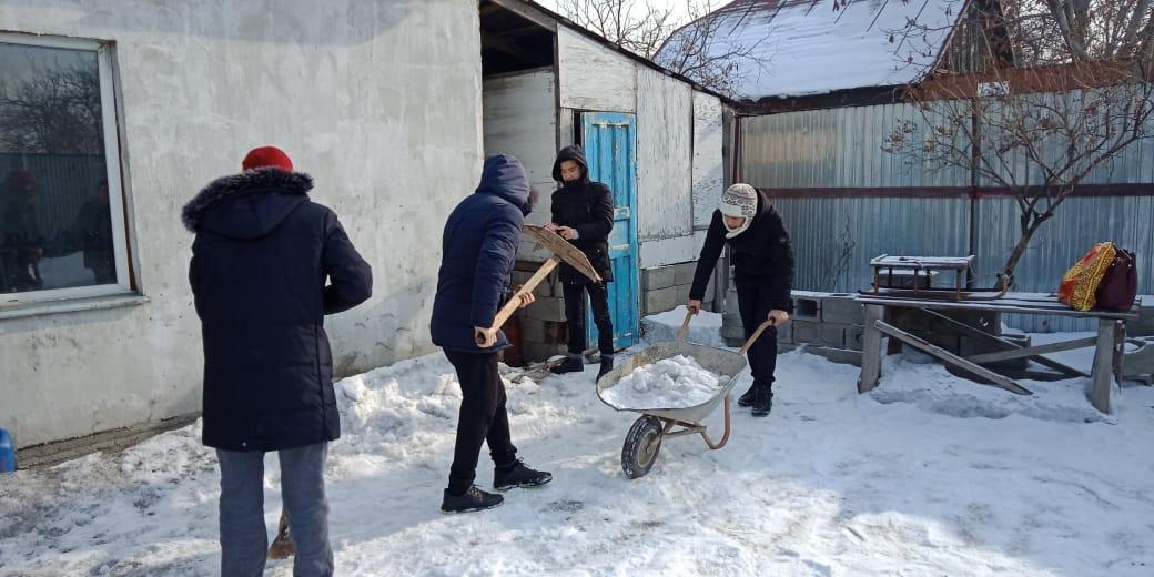 "Қайырымдылық" акциясы аясында атқарылған жұмыстар