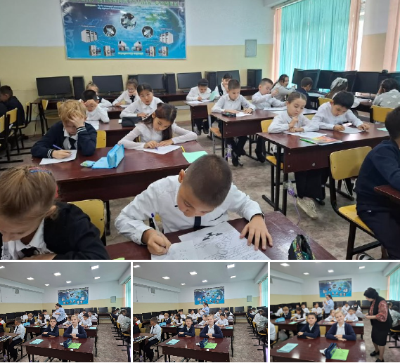 3-қазан күні 3-4 сынып оқушылары арасында мектепішілік “Алтын сақа” математикалық олимпиадасы